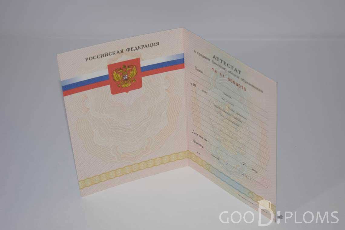 Аттестат За 11 Класс период выдачи 2008-2009 -  Запорожье