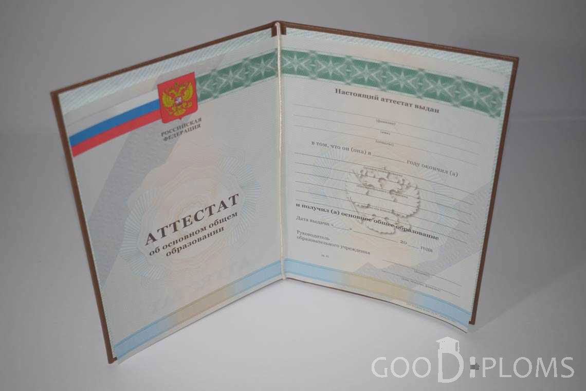 Аттестат За 9 Класс  период выдачи 2010-2013 -  Запорожье