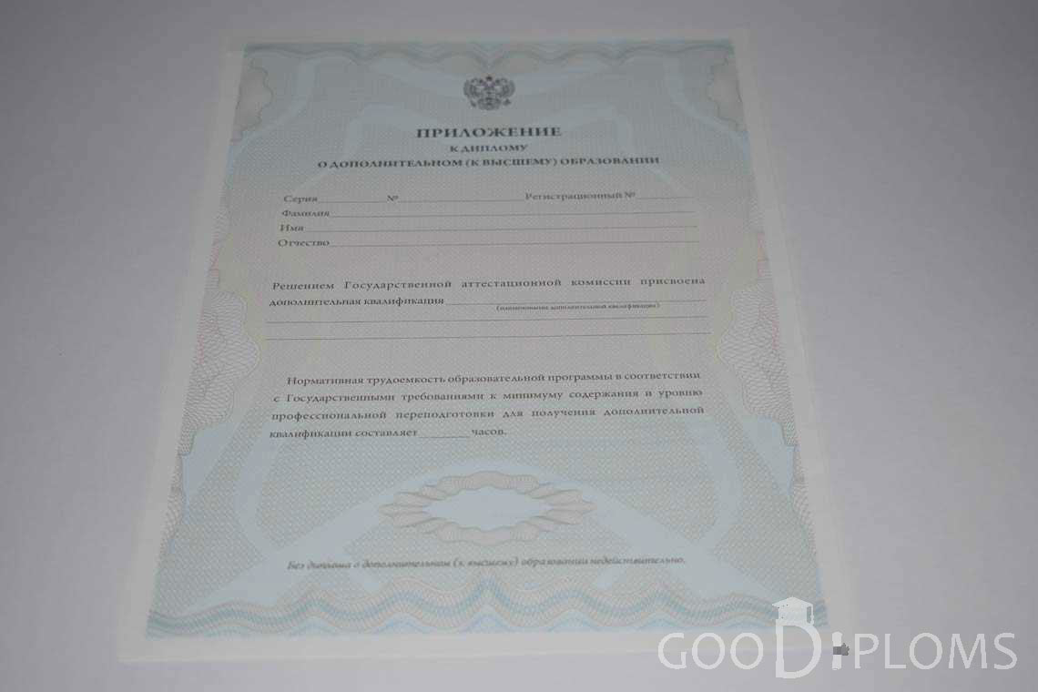 Приложение к Диплому МВА период выдачи 2011-2020 -  Запорожье