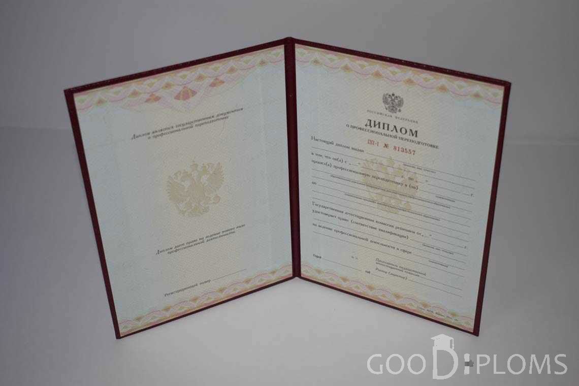Диплом о Переподготовке период выдачи 2010-2013 -  Запорожье