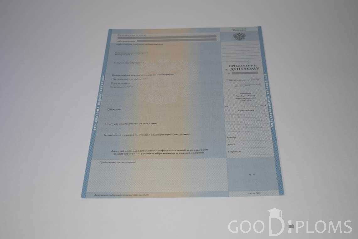 Приложение к Диплому о Высшем Образовании с Отличием - Запорожье
