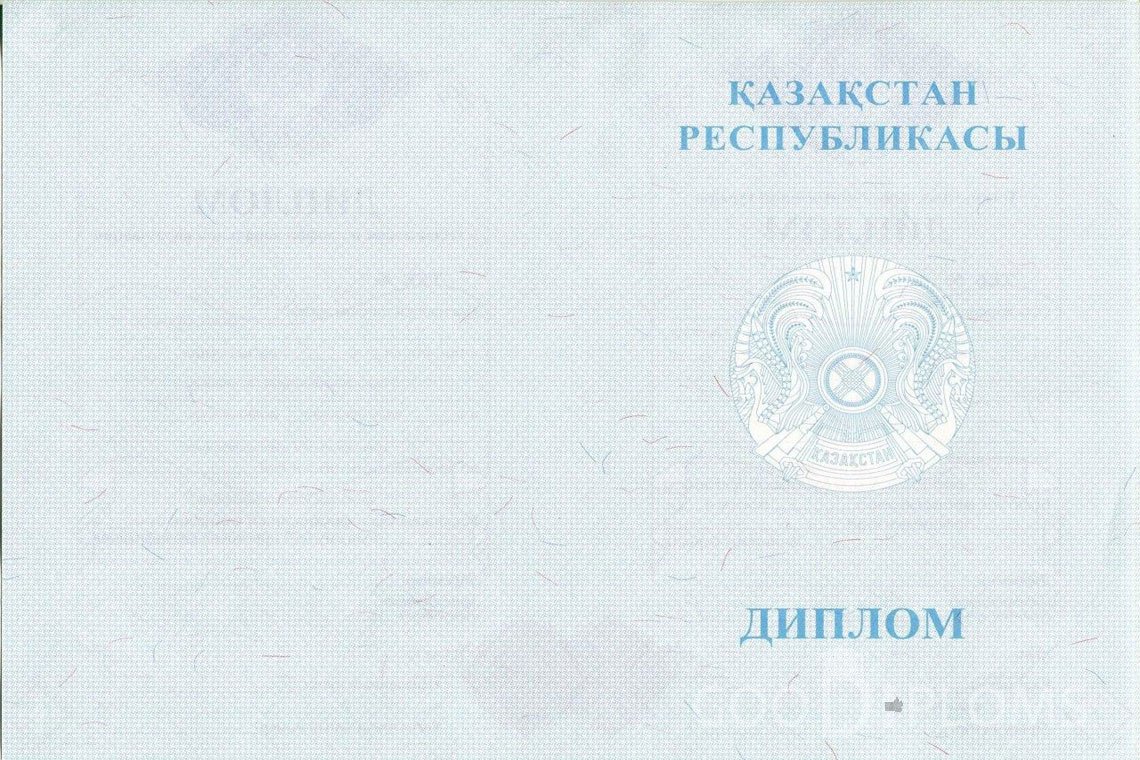 Казахский диплом магистра - Обратная сторона- Запорожье