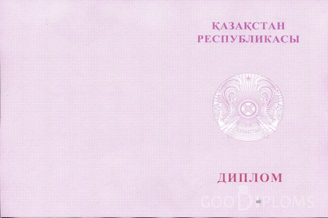 Казахский диплом техникума с отличием - Обратная сторона- Запорожье